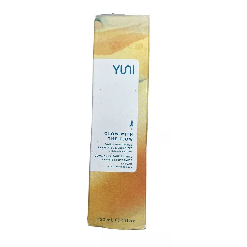Yuni Glow With The Flow Face & Body Exfoliates & Energizes 4 oz.